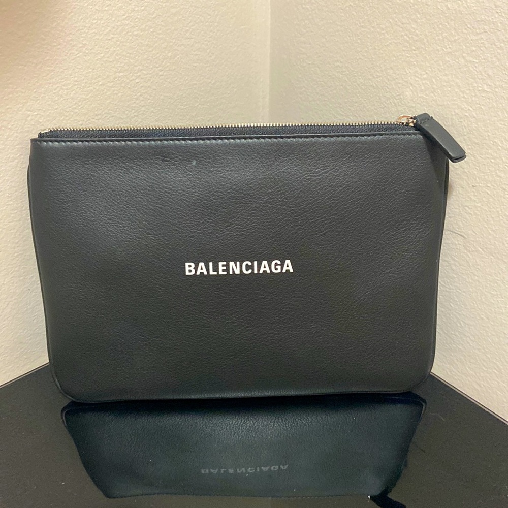 Balenciaga Leather Pouch